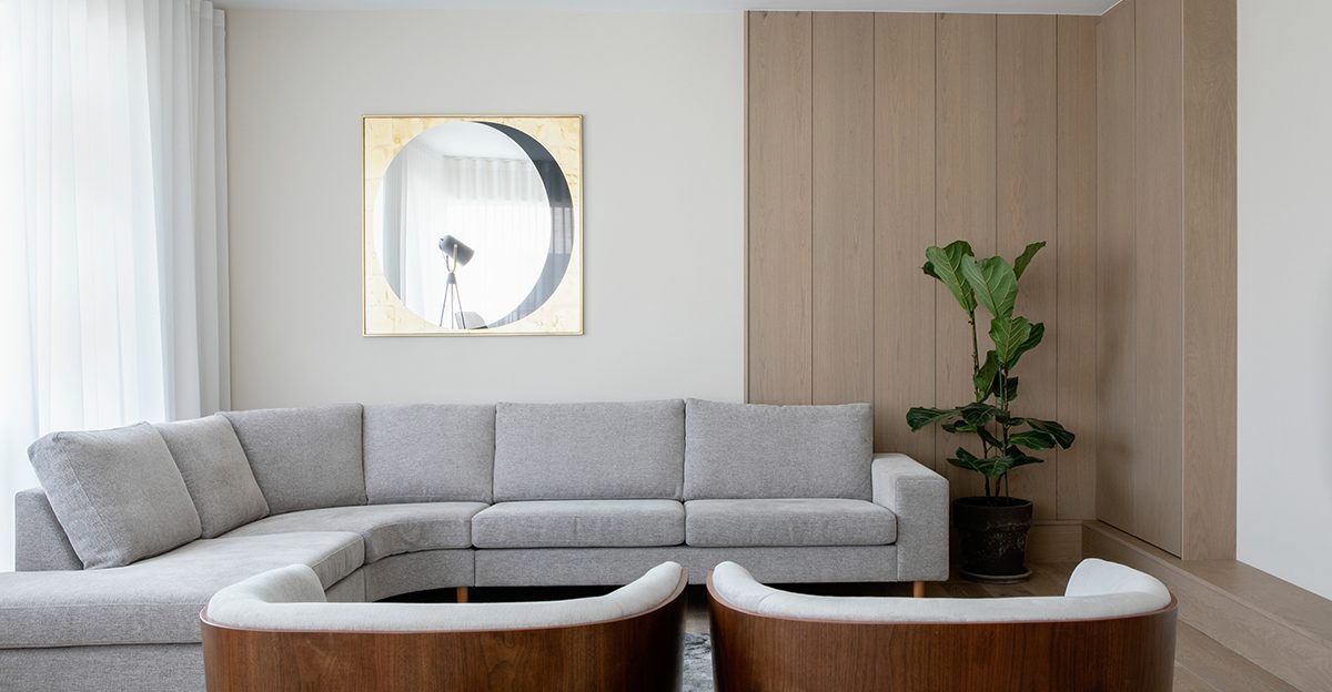 Living room St Marnocks Bay Optimise Design
